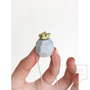 Ръчно изработено колие  3va - Concrete Pot