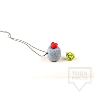 Ръчно изработено колие  3va - Granite Dots