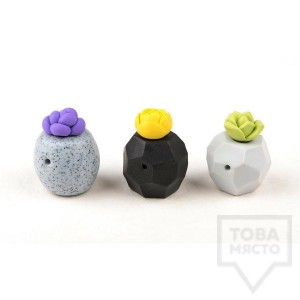 Ръчно изработено колие 3va - Cement Pot