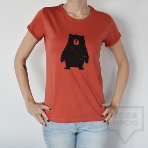 Дамска тениска Almost a Brand - The Big Мечо red