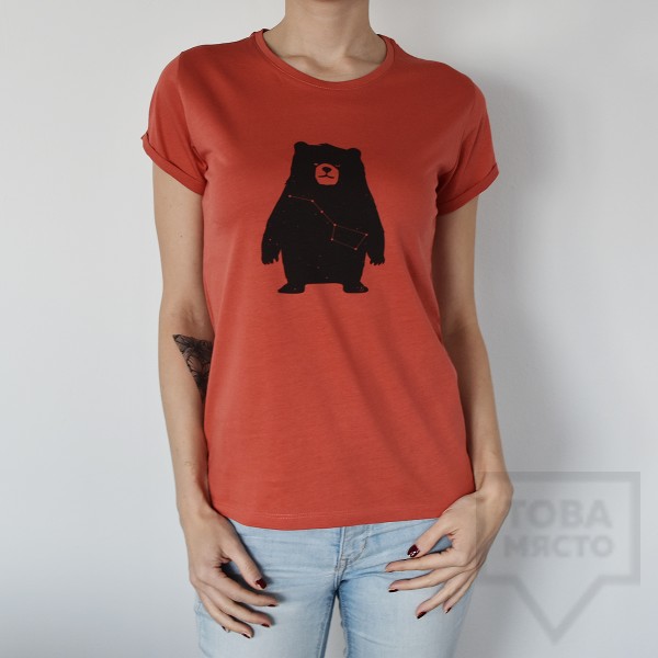 Дамска тениска Almost a Brand - The Big Мечо red