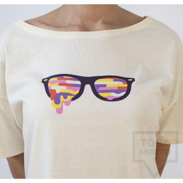 Дамска тениска Almost a Brand - Fly the Earth green