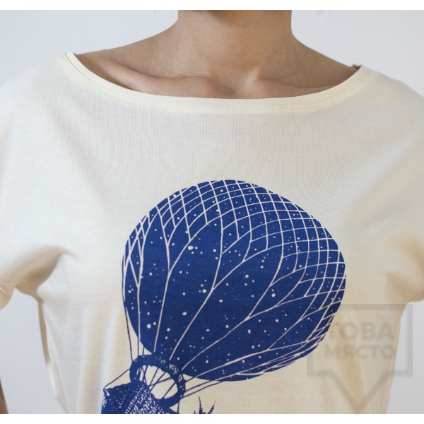 Дамска тениска Almost a Brand - No pressure white