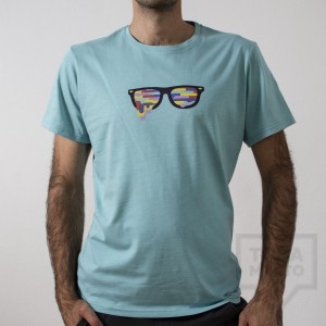 Мъжка тениска Almost a Brand - Color high blue