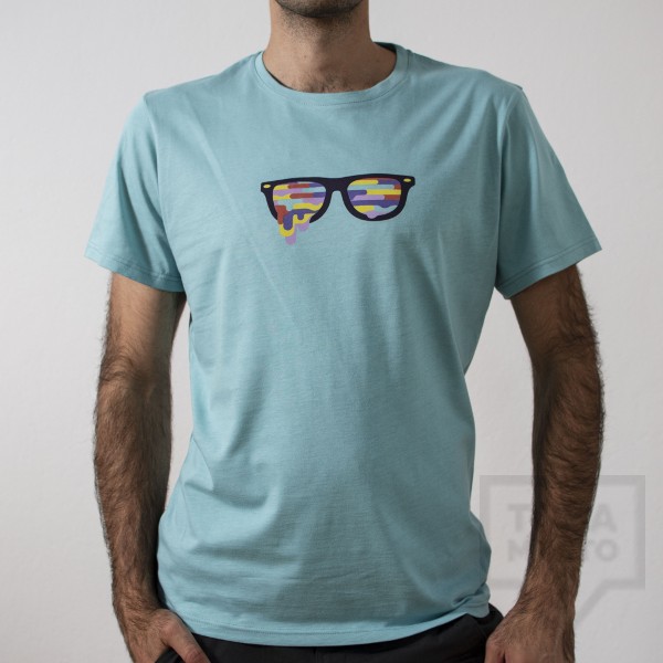 Мъжка тениска Almost a Brand - Color high blue