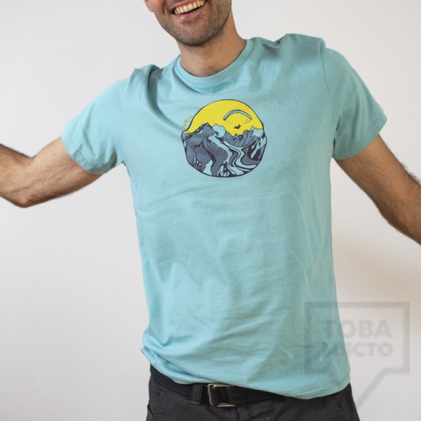 Мъжка тениска Almost a Brand - Fly the Earth blue