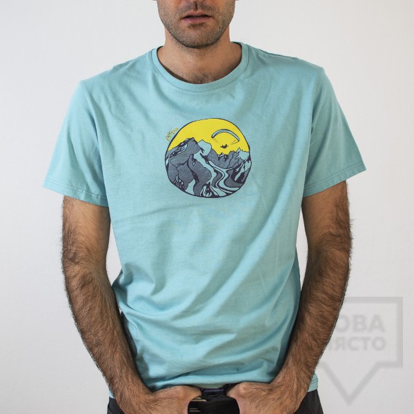 Мъжка тениска Almost a Brand - Fly the Earth blue