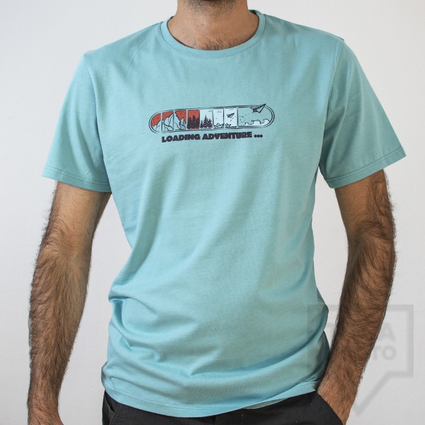 Мъжка тениска Almost a Brand - Loading adventure blue