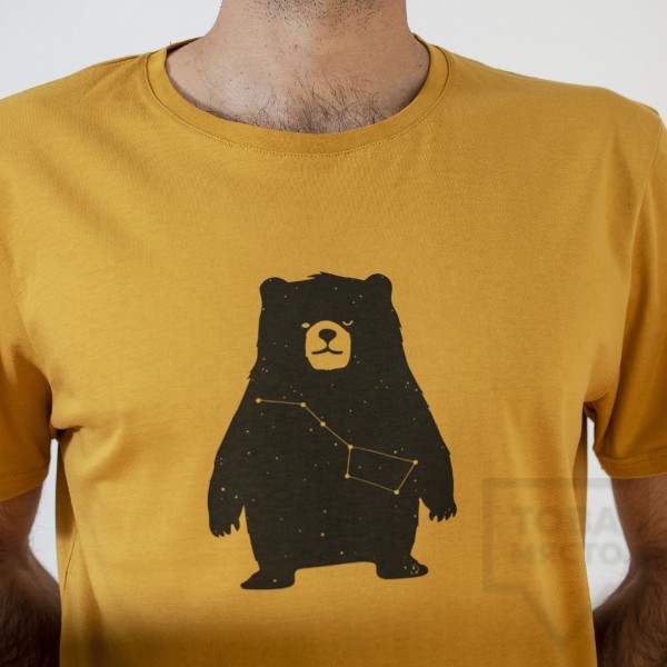 Мъжка тениска Almost a Brand - The Big Мечо mustard