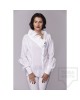Дамска риза Амбиция - Асиметрия white
