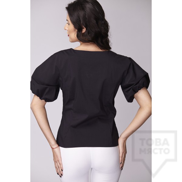 Дамска риза Амбиция - Буфан black