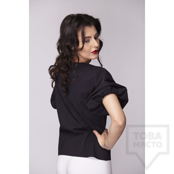 Дамска риза Амбиция - Буфан black