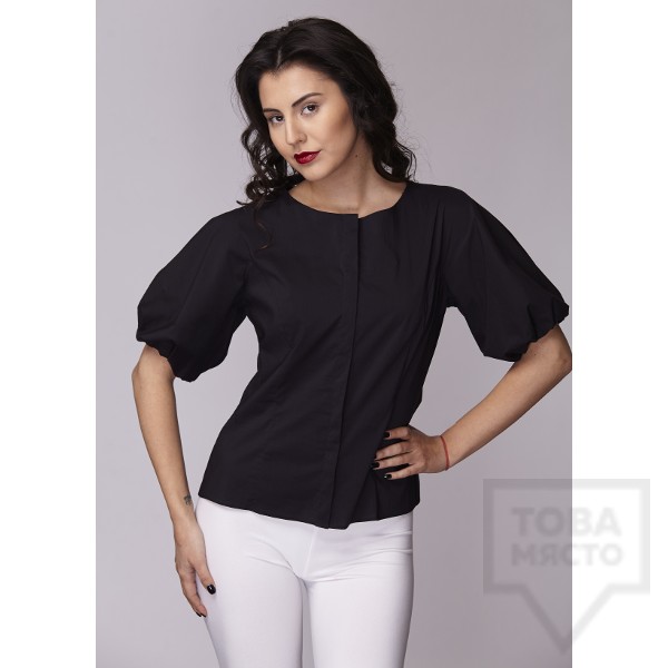 Дамска риза Амбиция - Буфан black