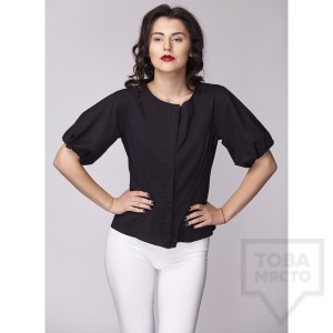 Дамска риза Амбиция - Буфан black