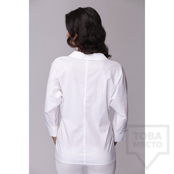 Дамска риза Амбиция - Прилеп white