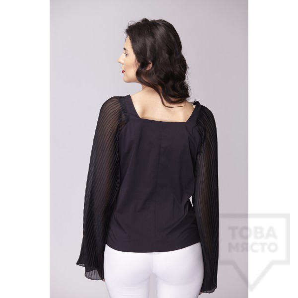 Дамска риза Амбиция - Солей black