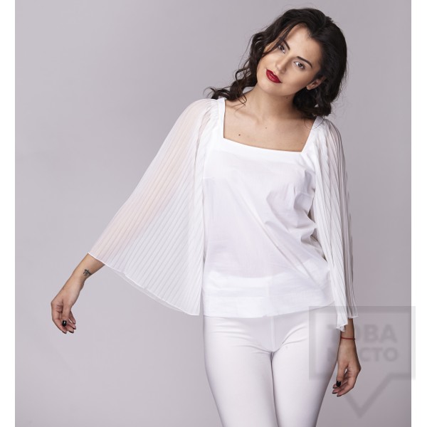 Дамска риза Амбиция - Солей white