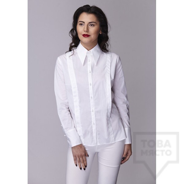 Дамска риза Амбиция - Таня white