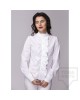 Дамска риза Амбиция - Волани white
