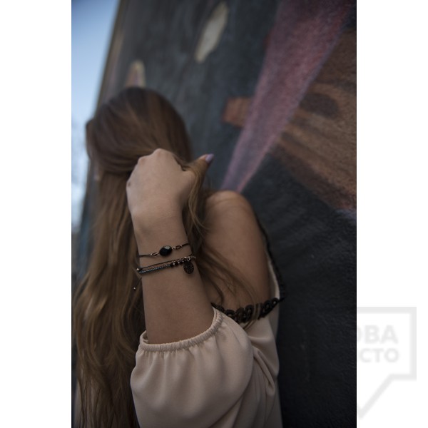 Сет ръчно изработени гривни Amelis - breezy malta