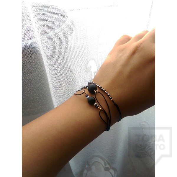 Сет ръчно изработени гривни Amelis - exotic algiers