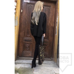 Дизайнерска дамска риза Angela Fashion - Cool Giraffe