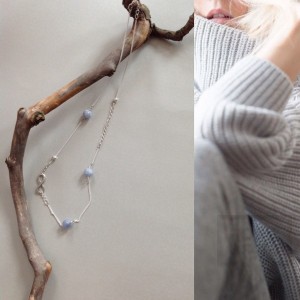 Ръчно изработено колие Anna - инфинити