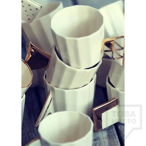 Ръчно изработена порцеланова чаша Art.E Handmade - Espresso