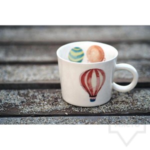 Ръчно изработена порцеланова чаша Art.E Handmade - Балон