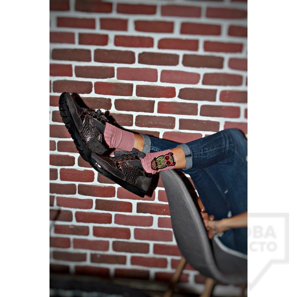 Дамски къси чорапи ArtLab - Guardian pink