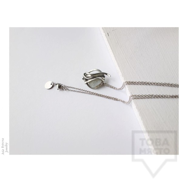 Ръчно изработено колие Asia Petrova Jewerly - infinite innocence