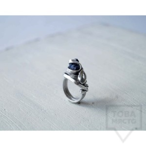 Пръстен Asia Petrova Jewelry - low-humidity desert and winter skies