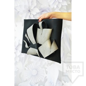 Черна дамска чанта Attitude157 - Angar