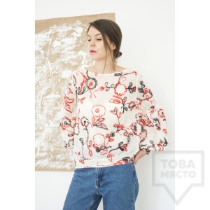 Дамска блуза Attitude157 - Rita flowers