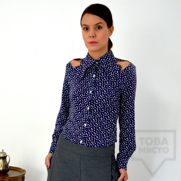 Дамска риза Attitude157 - avar blue