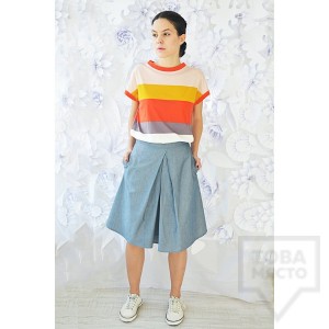 Дизайнерска пола Attitude157 - Agie Denim