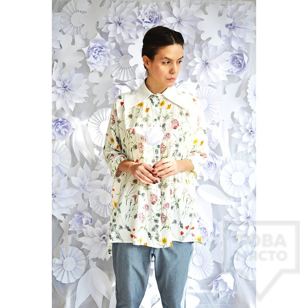 Дизайнерска риза Attitude157 - Flora