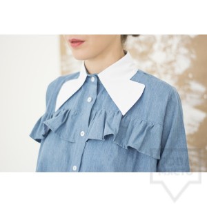 Дизайнерска риза Attitude157 - Kaia denim