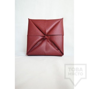 Дизайнерски клъч Attitude 157 - Origami Red