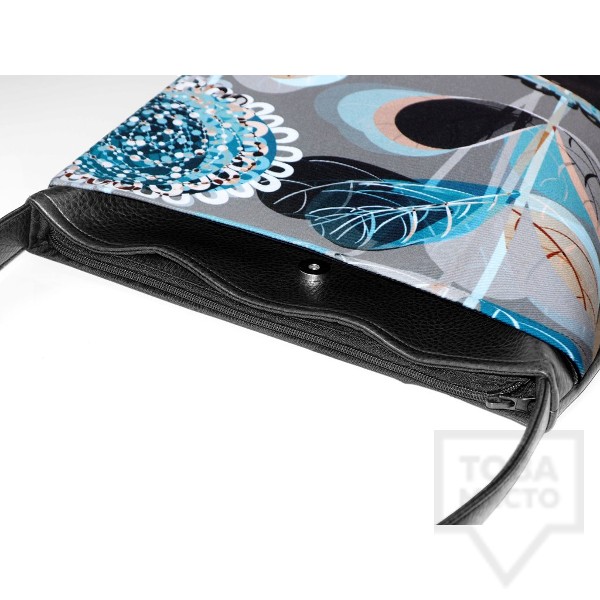 Дамска чанта Bardo - Blue Flowers