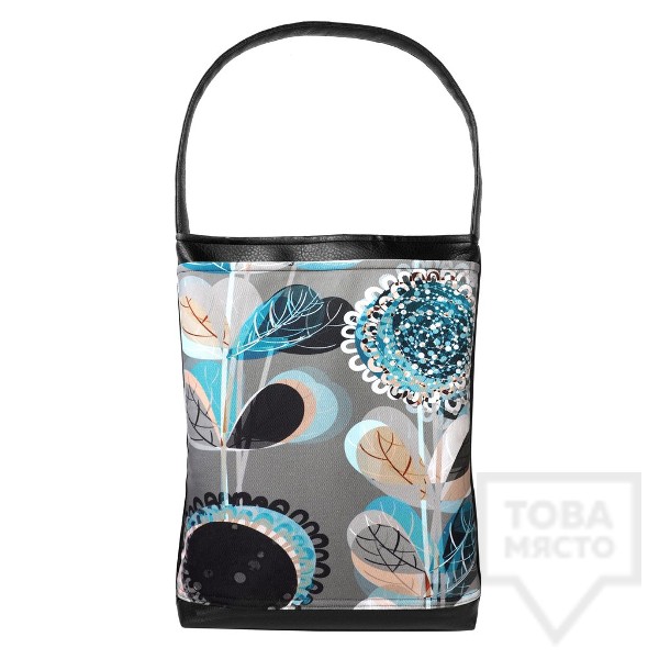 Дамска чанта Bardo - Blue Flowers