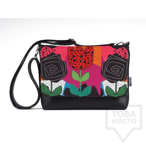 Малка дамска чанта Bardo - Colorful emotion