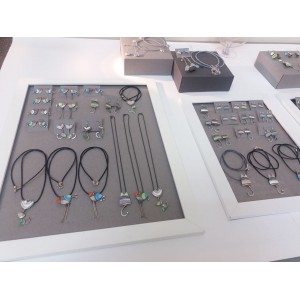 Сребърно колие Топрева - пъстро пиле