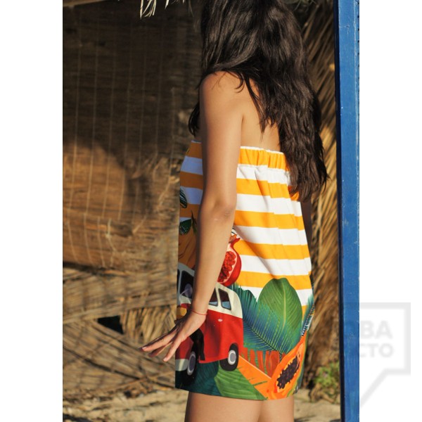 Дизайнерска плажна туника Bunga - Aloha