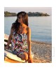 Дизайнерска плажна туника Bunga - Colors