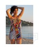 Дизайнерска плажна туника Bunga - Etno