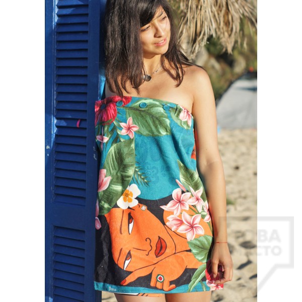 Дизайнерска плажна туника Bunga - Hawaiian Girls