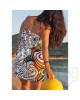 Дизайнерска плажна туника Bunga - Hippie