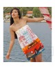 Дизайнерска плажна туника Bunga - Journey