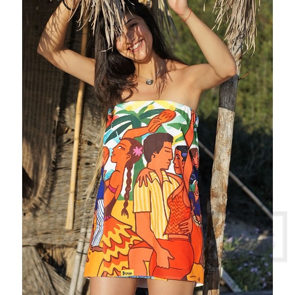 Дизайнерска плажна туника Bunga - Party